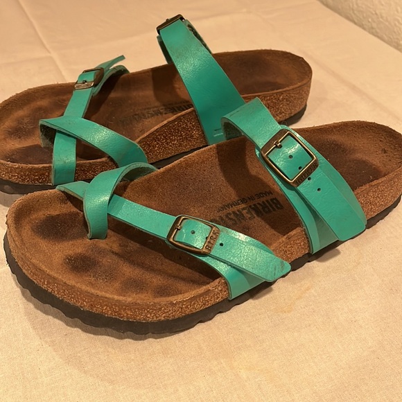 Birkenstock Turquoise Sandals - Picture 3 of 11
